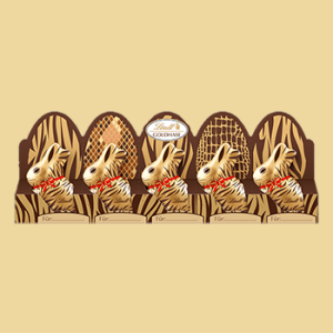 Lindt Mini Goldhase Animal Print Safari 5x10g VM
