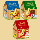 Lindt Happy Farm Goldhase Stall 3 versch. Motive