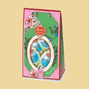 Reber Ostereier 4er Nuss Nougat Beutel