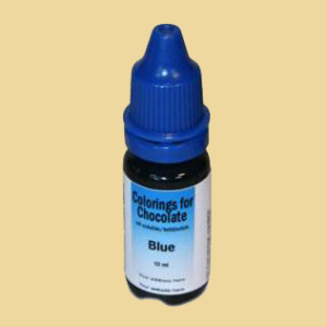 Lebensmittelfarbe für Schokolade blau flüssig