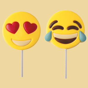 Smile Schokoladelolly 2 versch. Motive