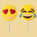 Smile Schokoladelolly 2 versch. Motive