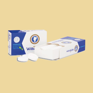 Wilhelmina Pfefferminz Tabletten Box