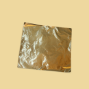 Alu Zuschnitt 17,5x17,5cm gold zum Verpacken/Einpacken