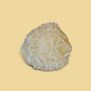 Kokos Trüffel in weisser Schokolade per 100g