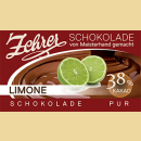 Zehrer Limoneschokolade Vollmilch "Schokolade Pur"