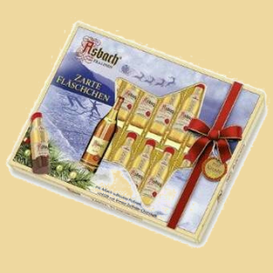 Asbach Weihnachtsfläschchen Vollmilch & Zartbitter 250g Mischung