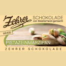 Zehrer Pistazienmarzipan in weisse Schokolade