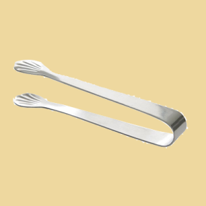 Zuckerzange Edelstahl 12cm für Würfelzucker