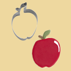 Apfel Keksausstecher 7cm Edelstahl