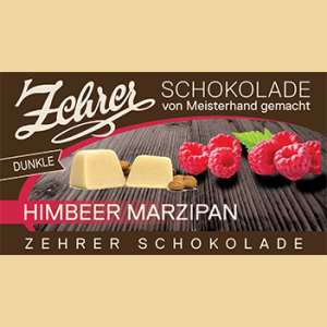 Zehrer Himbeer Marzipan Zartbitter Schokolade