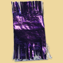Bonbonwickelpapier Aluminium gefranst lila/violett 8x16cm 