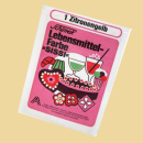 Lebensmittelfarbe Gelb Pulver Brief