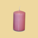 Kerzenstumpen 8x5cm rosa