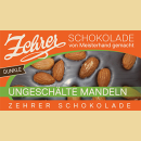 Zehrer ungeschälte Mandeln in Zartbitter...