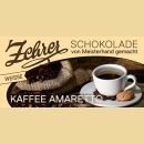 Zehrer weiße Schokolade mit Kaffe Amaretto...