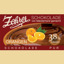 Zehrer Orangenschokolade Vollmilch "Schokolade...