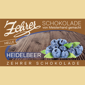 Zehrer Heidelbeer Vollmilch Schokolade