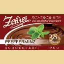 Zehrer Vollmilchschokolade mit Minzaroma "Schokolade...