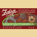 Zehrer Ungeschälte Mandeln in Vollmilchschokolade...