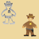 Cowboy Keksausstecher 8cm