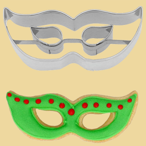 Venezianische Maske Keksausstecher 7cm