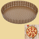 Quiche- & Tarteform perforiert 25cm