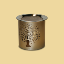 Räucherlampe Eisen gold 8cm