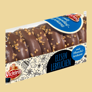 Mini Elisen Lebkuchen Mandelkrokant