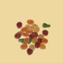 Gezuckerte Gelee Früchte