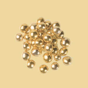 Goldperlen weicher Kern 6mm