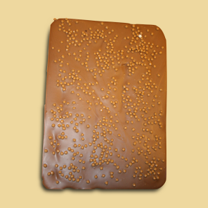 Hausgemachte Vollmilch Bruchschokolade mit Kaffeearoma &...