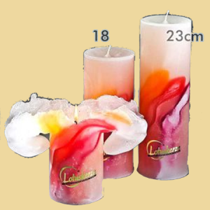 Lotuskerze Fire 18cm