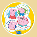 Peppa Pig Tortenfotoaufleger 21cm