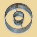Rund Keksausstecher mit Loch 3,5cm