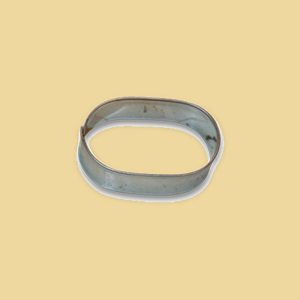 Brot Keksausstecher oval 40x26mm