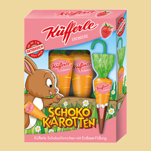 Küfferle Schoko Karotten Erdbeere 4er