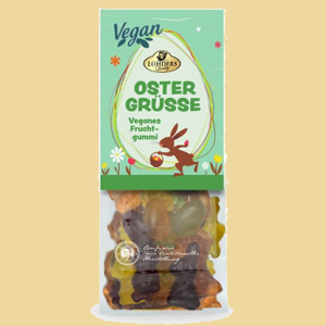 Ostergrüsse Veganes Fruchtgummi
