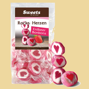 Rocks Herzen Zuckerln