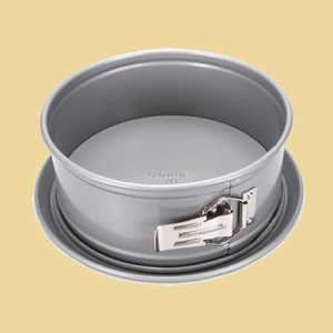 Springform 20cm mit Flachboden silber