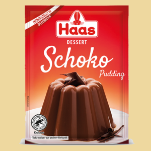 Schokoladepudding 3x37g Haas