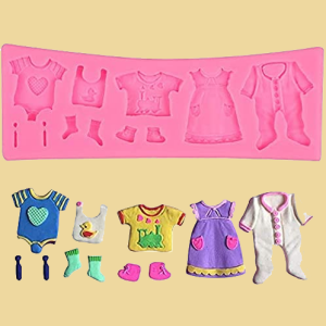 Silikonmodel Babygewand