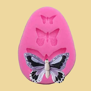 Schmetterling Silikonmodel 3er