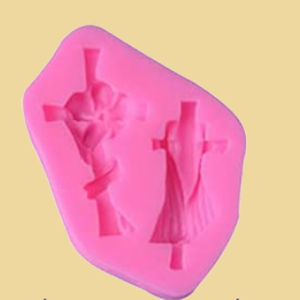 2 Kreuze Silikonmodel