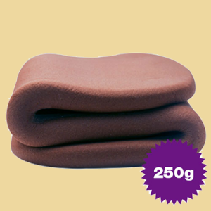 Rollfondant dunkelbraun 250g
