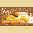 Zehrer Vollmilch Schokolade gefüllt mit Orangenganache