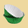 Muffinförmchen metallic grün 7cm 50er