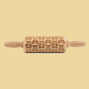 Motiv Teigrolle Teddybären 23cm