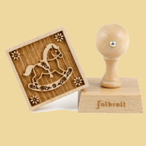 Schaukelpferd Keksstempel 55x55mm