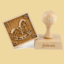 Schaukelpferd Keksstempel 55x55mm